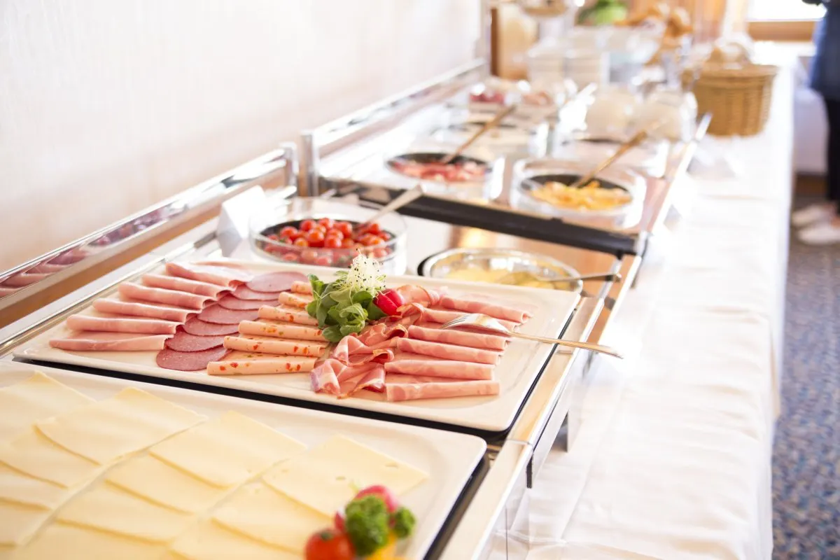 Frühstück im Hotel Lamm