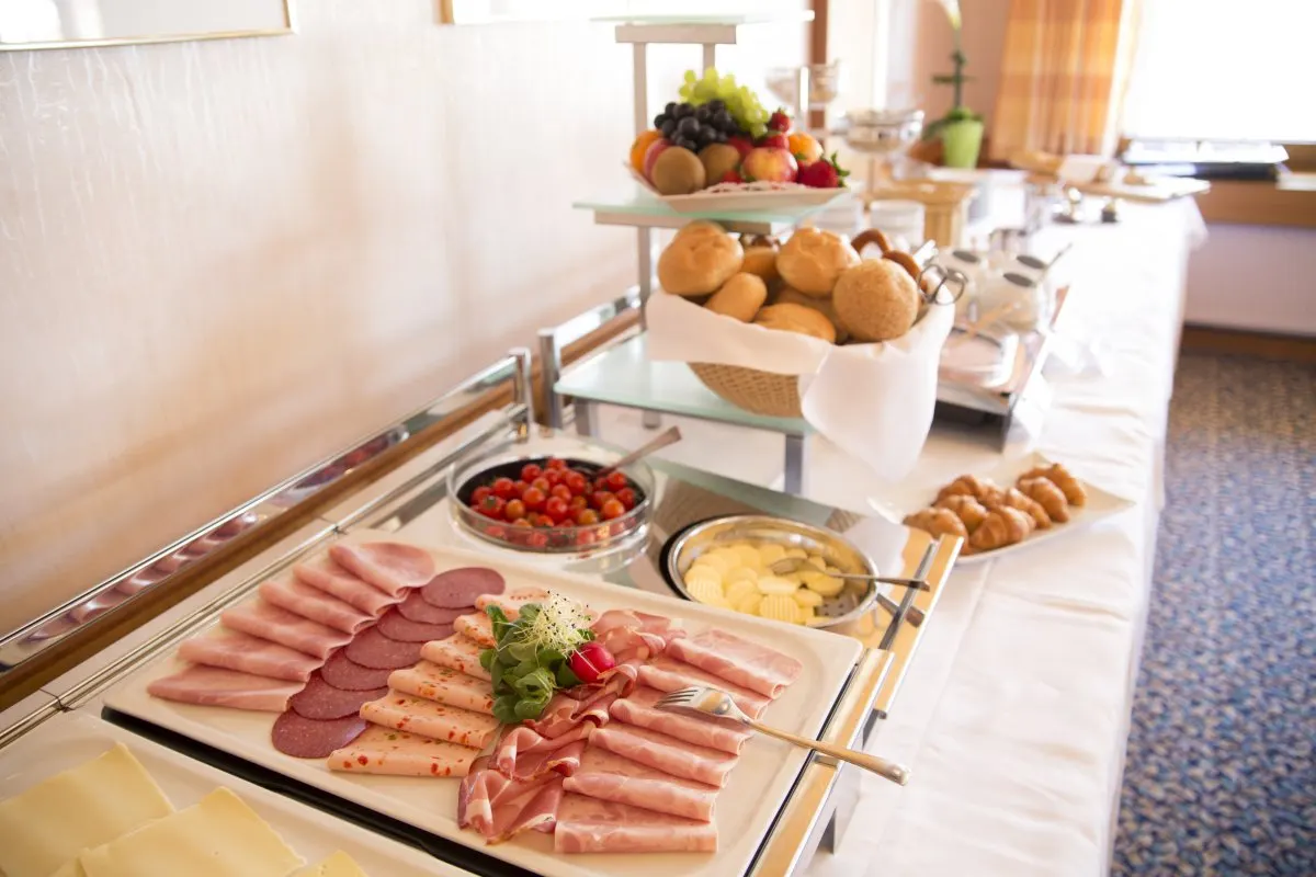 Frühstück im Hotel Lamm