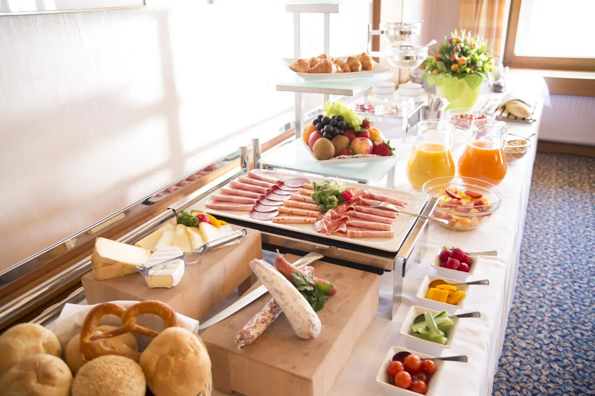 Frühstück im Hotel Lamm
