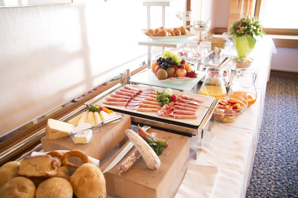 Frühstück im Hotel Lamm
