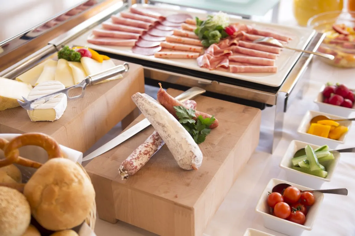 Frühstück im Hotel Lamm