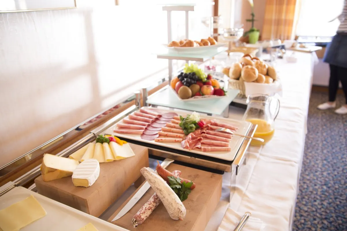 Frühstück im Hotel Lamm